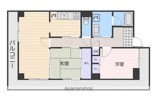 ベリオ高石【507号室】の間取り