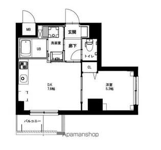 VER FLAT【3階】の間取り