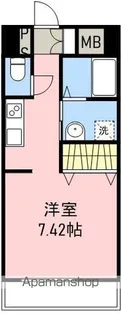 アルテマイスター橘通り【8階】の間取り