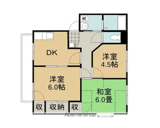 メゾン大沢【2階】の間取り