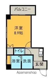 川口ビル・SS【4-D号室】の間取り