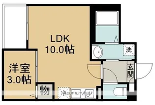 JACK MATOBA Ⅳ【3階】の間取り
