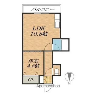 ベルトピア帯広Ⅲ【2階】の間取り