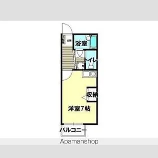 花きゃべつ【2階】の間取り