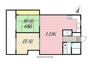 ラレーブ北習志野【4階】の間取り