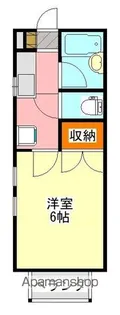 パストラルハウスD棟【1階】の間取り