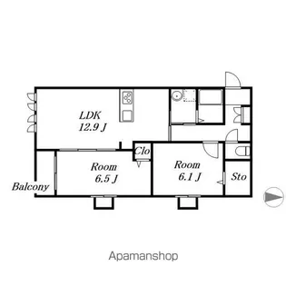 Luposia【2階】の間取り