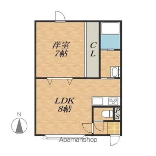 RITELAⅢ【1階】の間取り