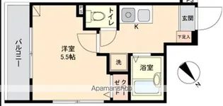 ヴェルト武蔵野【2階】の間取り