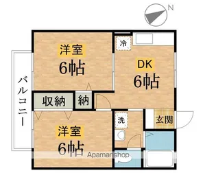 ドルチェ・カサグランデ【1階】の間取り