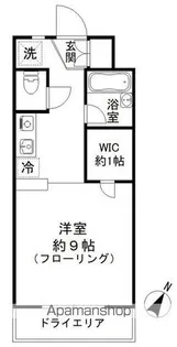 ソレアード【-1階】の間取り