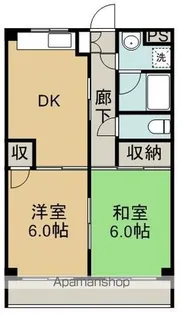 第5かね七ビル【1階】の間取り