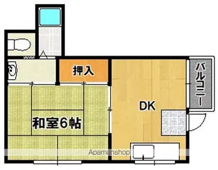 南住吉幸栄ビル【1階】の間取り