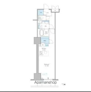 ロイジェントパークス千葉中央【14階】の間取り