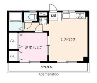 エンブレム小作【305号室】の間取り