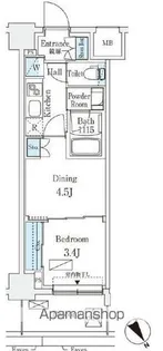 エル・セレーノ横浜【5階】の間取り