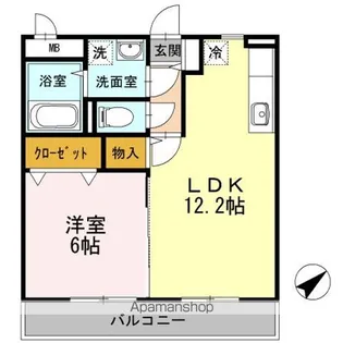 サン・ジュリアン【2階】の間取り