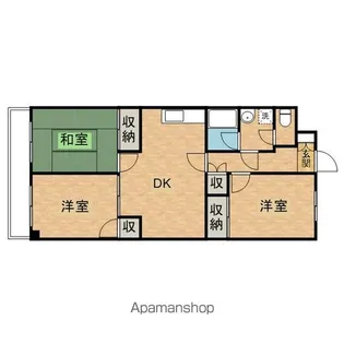 プランドール(南大沢)【4階】の間取り