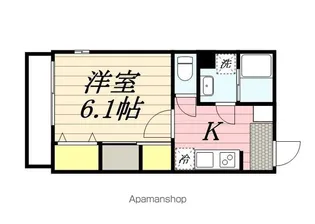 マリンパレス津田沼【3階】の間取り