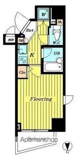 パークウェル曙橋駅前【7階】の間取り