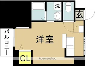ニューサンシャインビル【202号室】の間取り