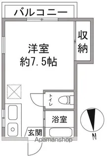 KEI高円寺【2階】の間取り