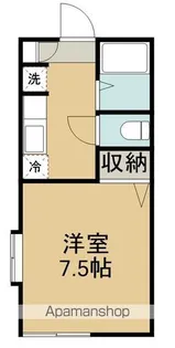 ウエストフォーラム【1階】の間取り