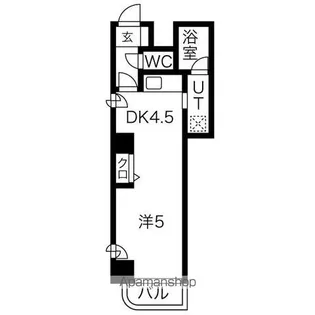 グリーンマンション熊谷【4階】の間取り