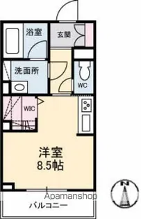 シャーメゾンステージ宇品東【306号室】の間取り