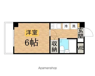 檜の森ハイツ【3階】の間取り