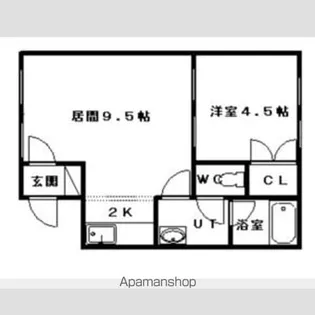 ヒルクレスト栄通【2階】の間取り