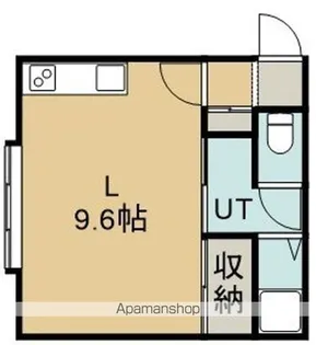 TADマンシオン【1階】の間取り