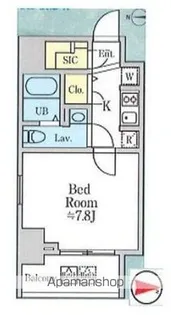 ドゥーエ西大島Ⅲ【4階】の間取り