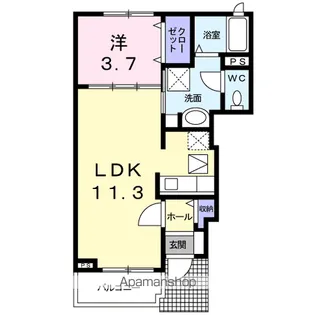 レジデンスノーグチ N【1階】の間取り