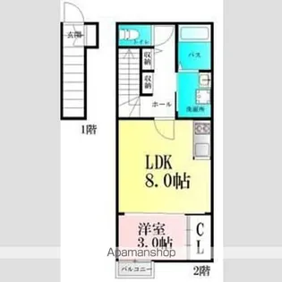 プログレス【2階】の間取り