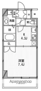 スペーシア高円寺I【6階】の間取り