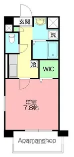 フローリッシュ湘南台【205号室】の間取り