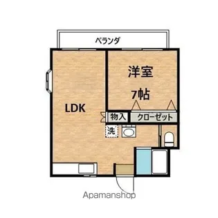 メゾン・ド・リーフ【2階】の間取り