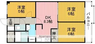 メゾン幸風【2階】の間取り