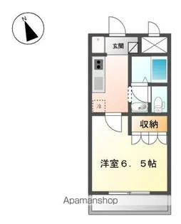 キャンディ・ポット【2階】の間取り