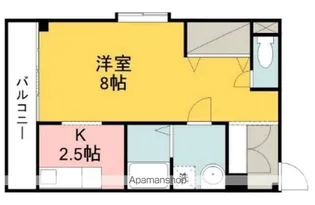 プレアール三番町【305号室】の間取り