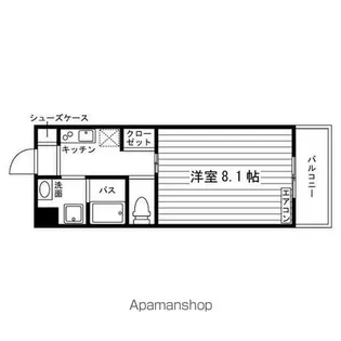 ユニット長久手【2階】の間取り