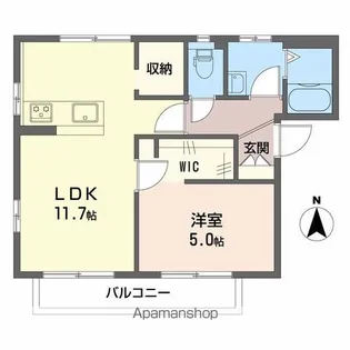 フレグランス・アゼリア【2階】の間取り