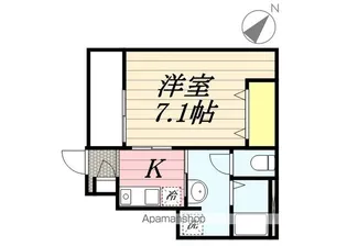 クラシオ北習志野【1階】の間取り