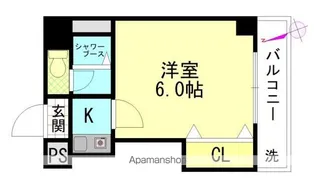 BUILD.K・I(ビルドケイアイ)【4階】の間取り