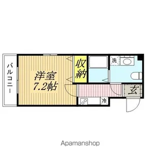 FRAGRANCE WIND【4階】の間取り