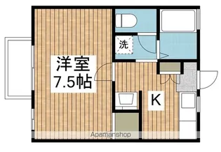 カレント白山【2階】の間取り