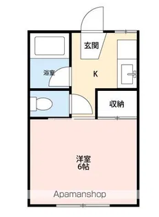 コーポコジマA棟【1階】の間取り