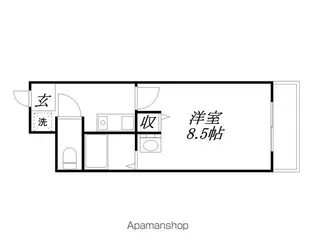 サンクリエート草津【7階】の間取り