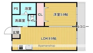 メゾン千田【3階】の間取り